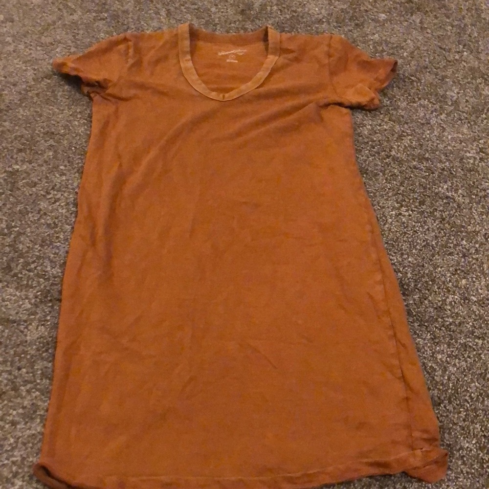 Orange dress